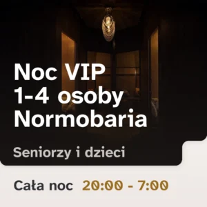 Noc w pokoju VIP 1-4 osoby - Seniorzy i dzieci